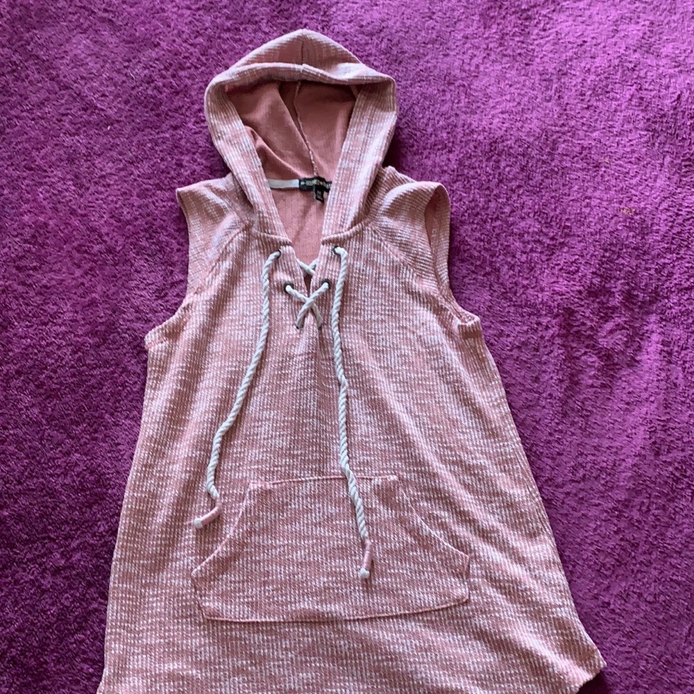 Inspired Hearts lace up top